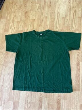 Vintage Awesome Wear Forest Green Crewneck T-Shirt - Men Sz L